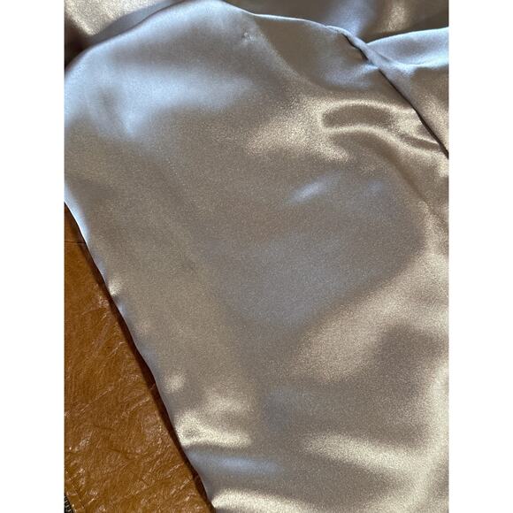 VTG Silvia y Mario Argentina Leather Jacket XL Carmel Mock Collar Full Zip Moto - Picture 10 of 14